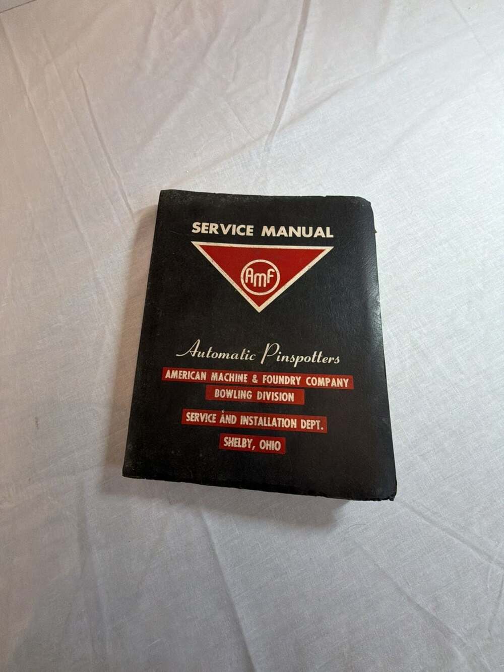 Vintage AMF American Machine & Foundry Company Automatic Pinspotters Service